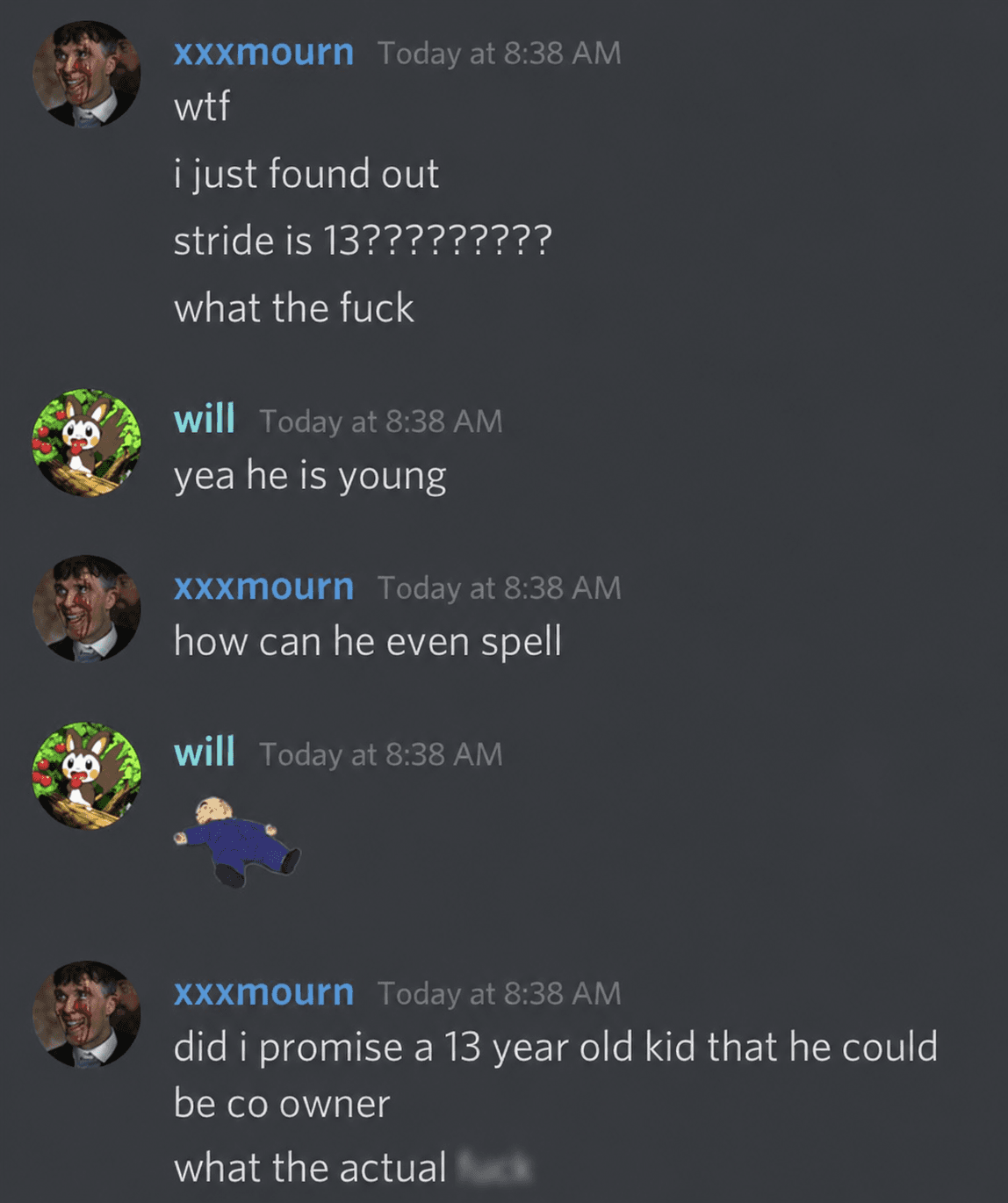 Finding out I was 13